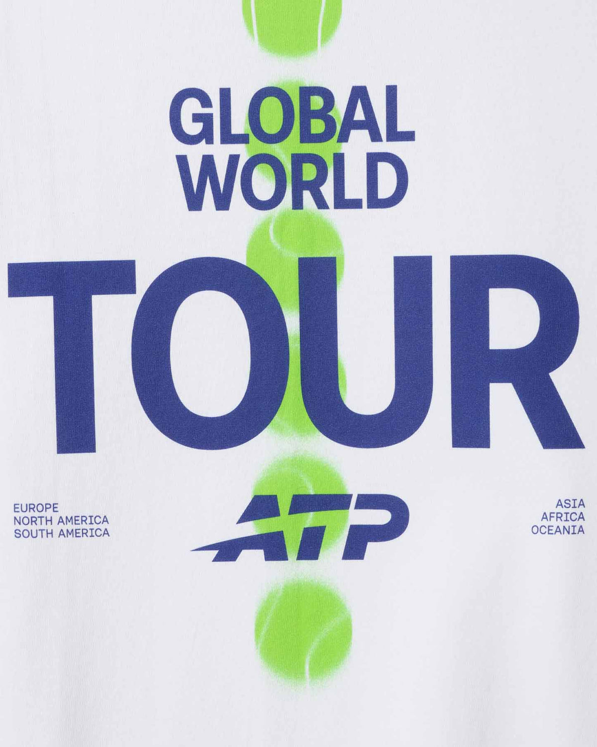 ATP ATP Global World Tour T-Shirt - White T-Shirt