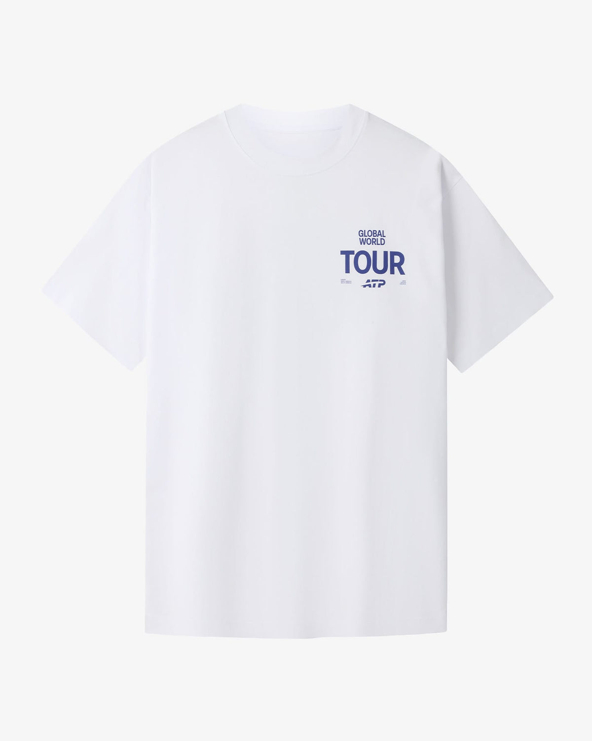 ATP ATP Global World Tour T-Shirt - White T-Shirt