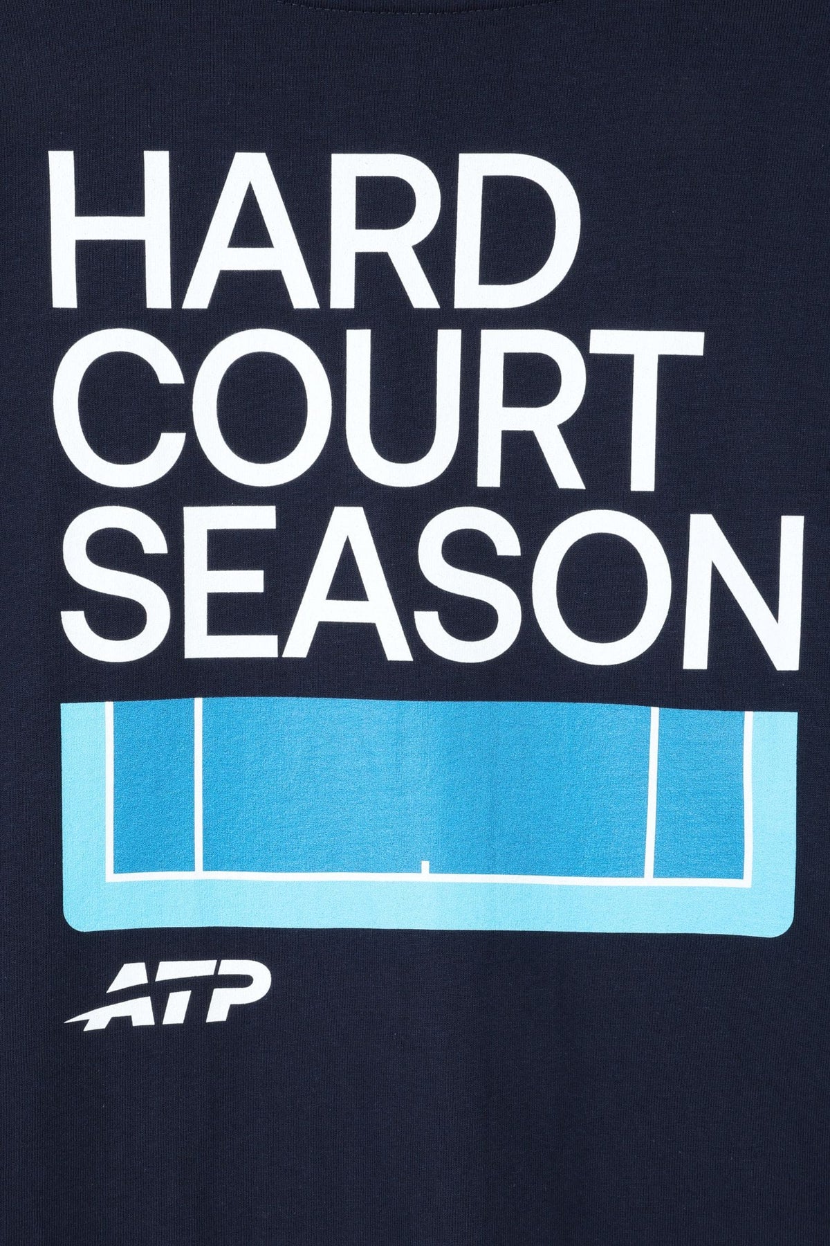 ATP ATP Hard Court Season T-Shirt - Navy T-Shirt