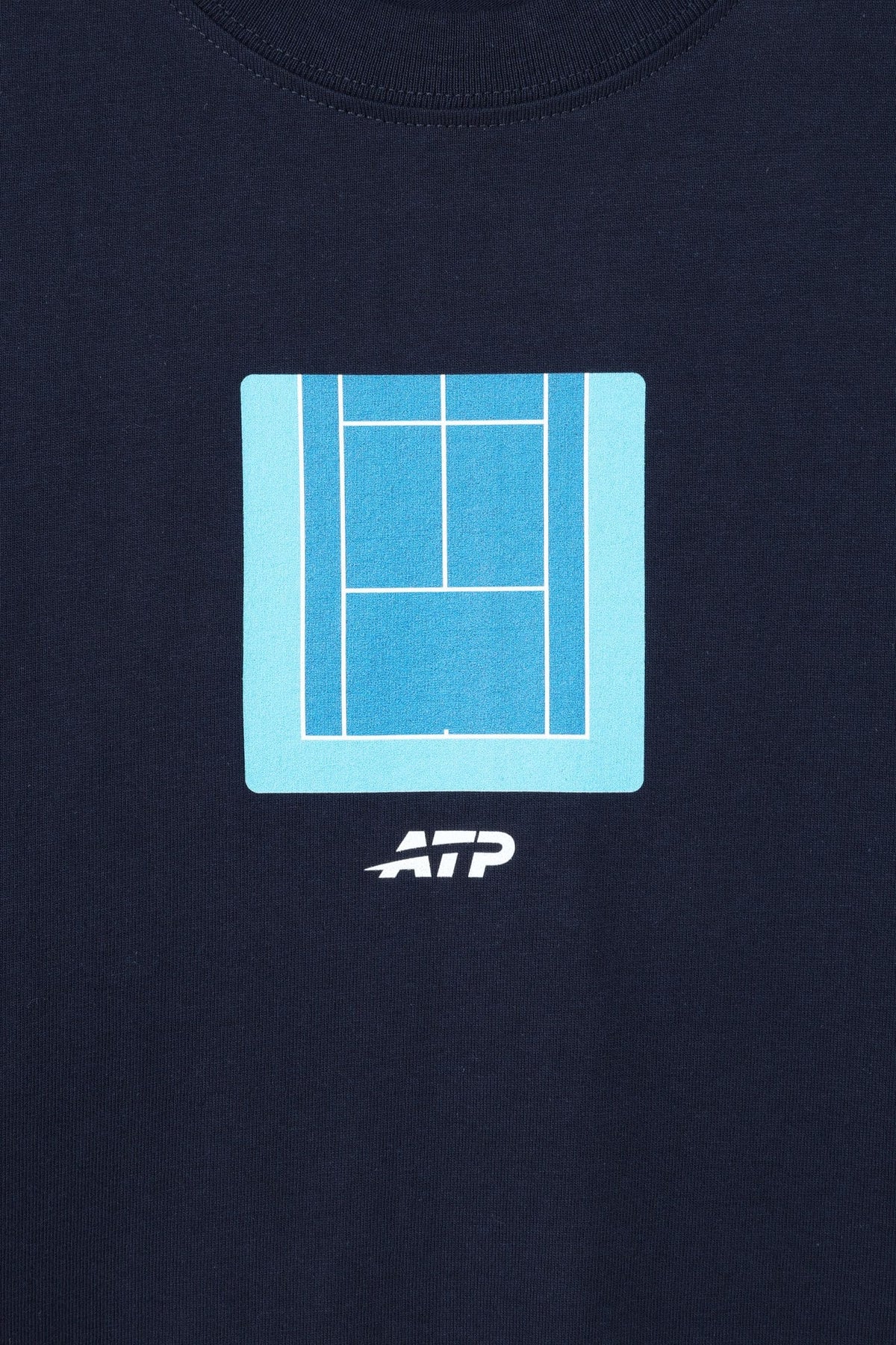 ATP ATP Hard Court Season T-Shirt - Navy T-Shirt