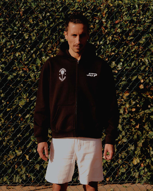 ATP ATP Marks Of Greatness Full Zip Hoodie - Black Hoodie