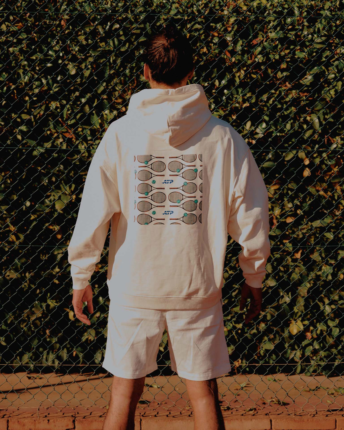ATP ATP Marks Of Greatness Hoodie - Cream Hoodie