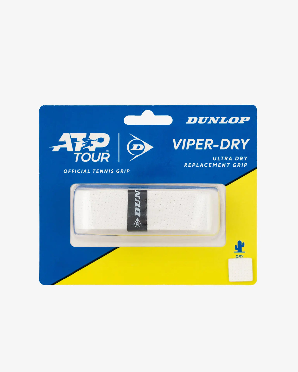 alt
Cinta de agarre para tenis Dunlop Dunlop ATP Tour Viper-Dry Grip - blanca