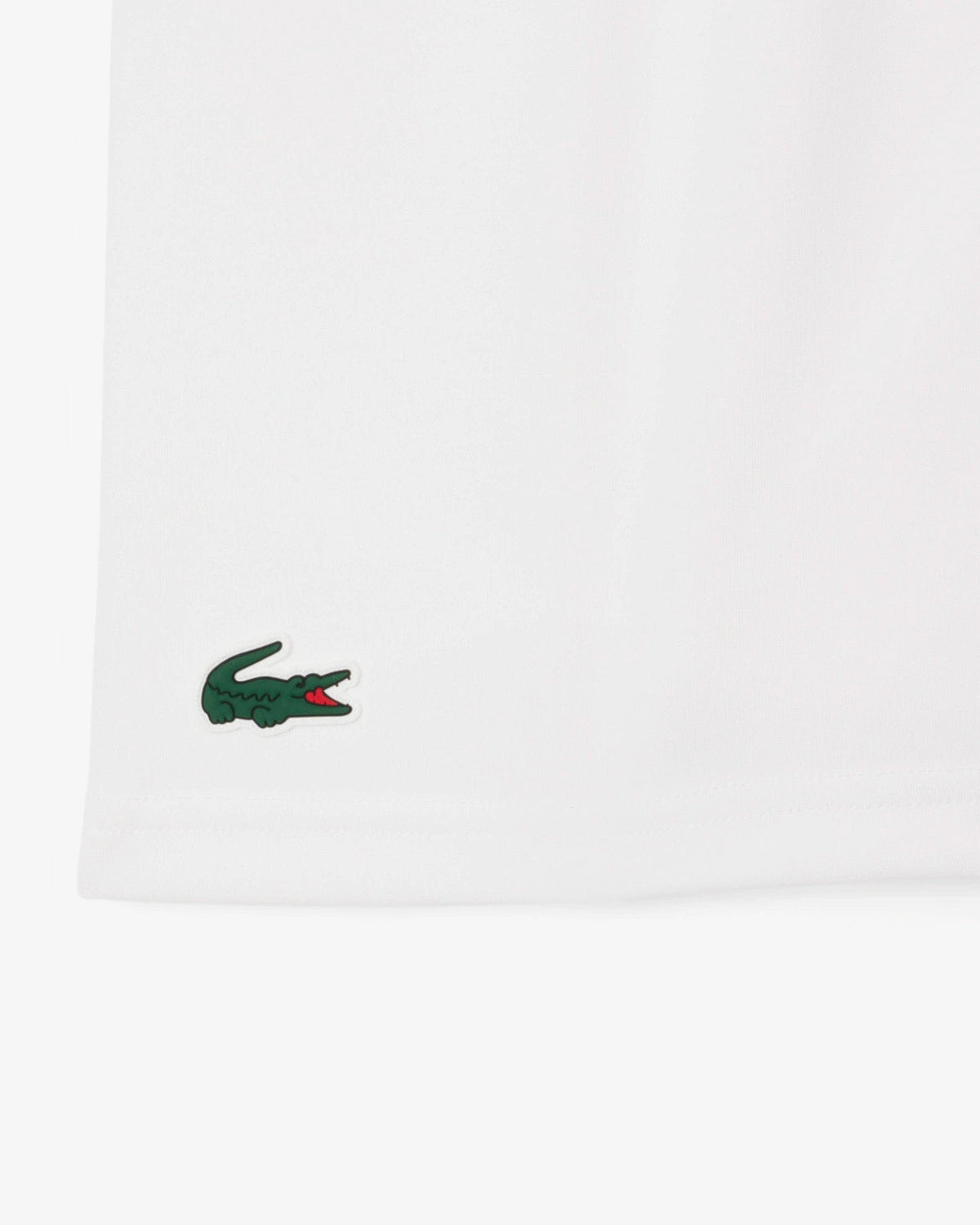 Lacoste Lacoste All Players short in mesh - pantaloncini bianchi