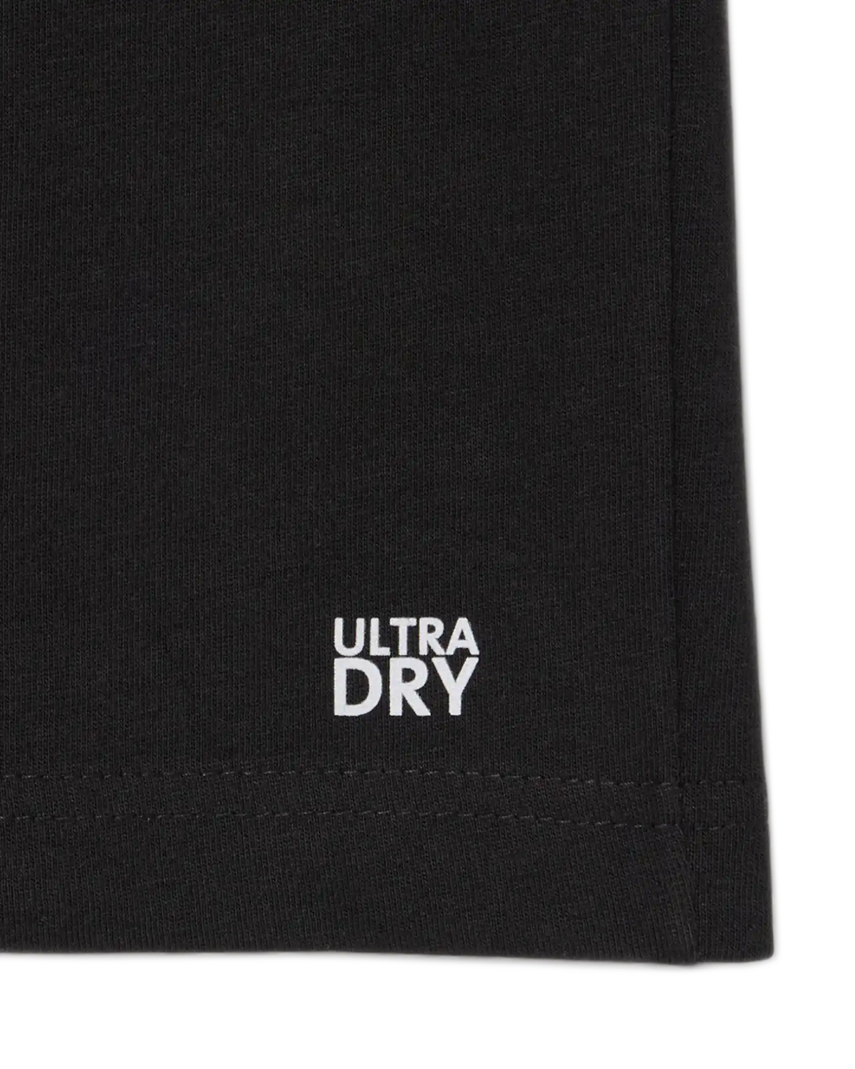 Lacoste Carry-over-T-Shirt aus Polyester/Baumwolle – Schwarz