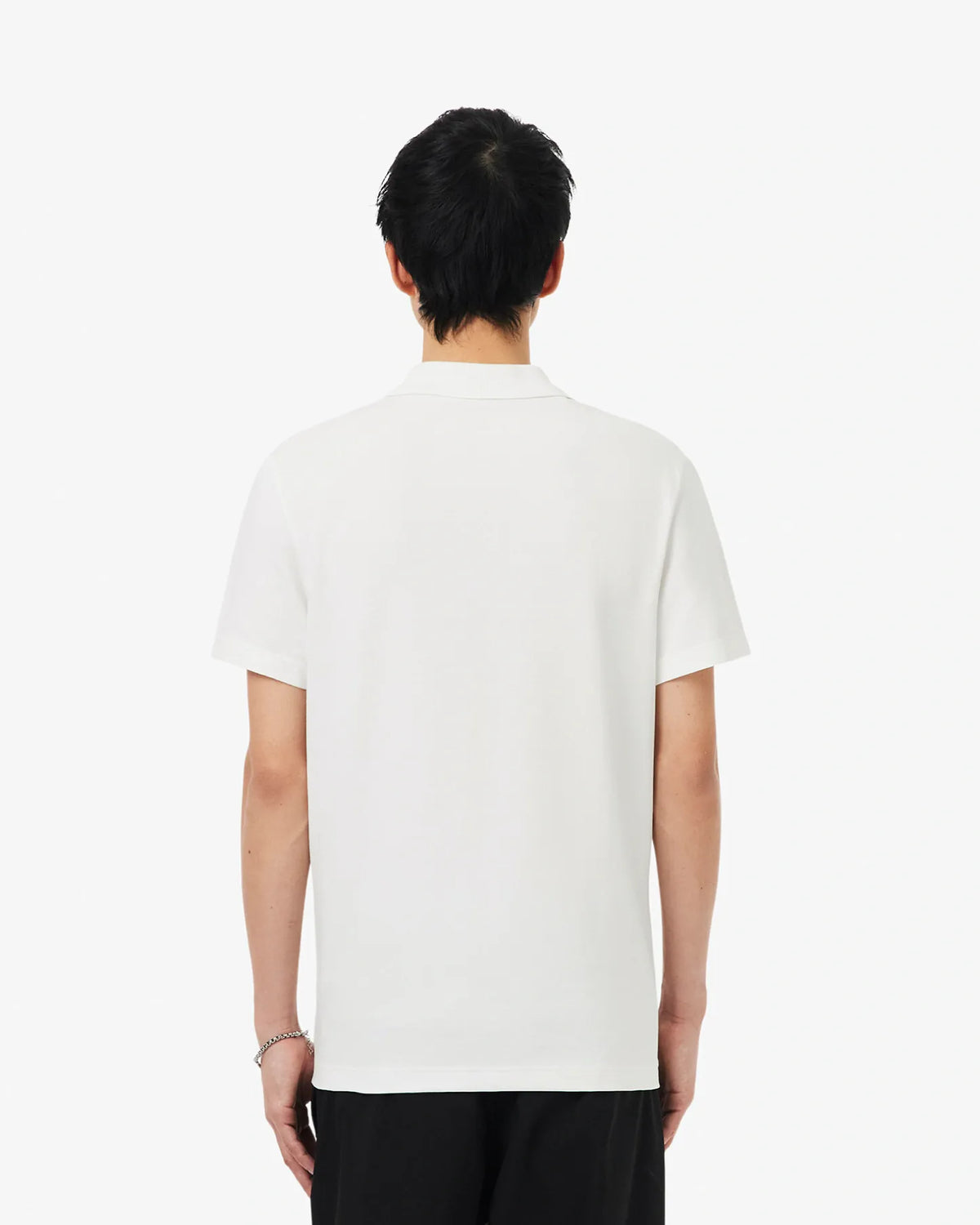 Lacoste Lacoste Core Ottoman Polo - White Polo Shirt