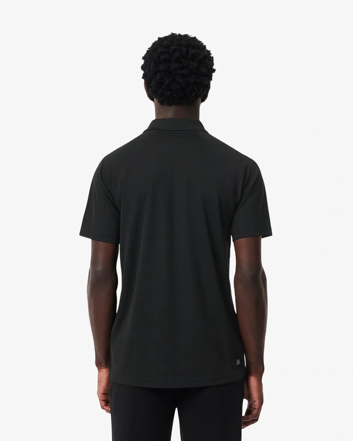 Lacoste Lacoste Core Performance-Poloshirt – schwarzes Poloshirt