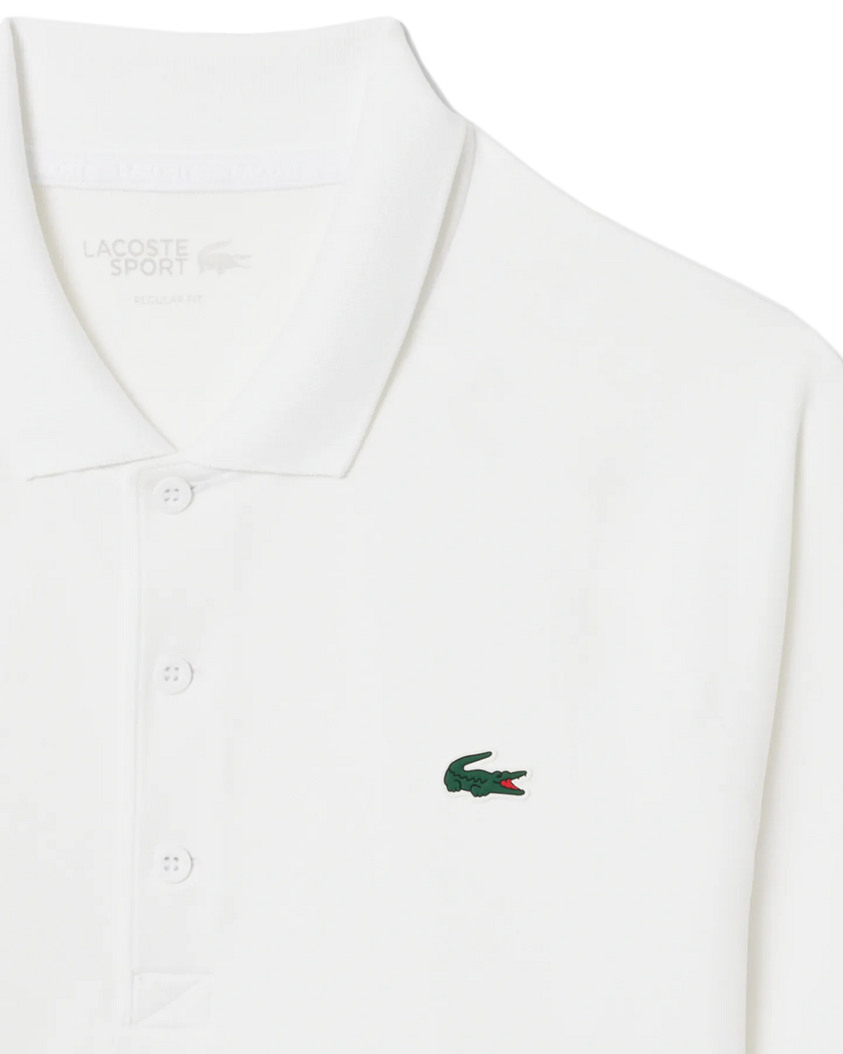 Lacoste Lacoste Core Performance Polo - White Polo Shirt