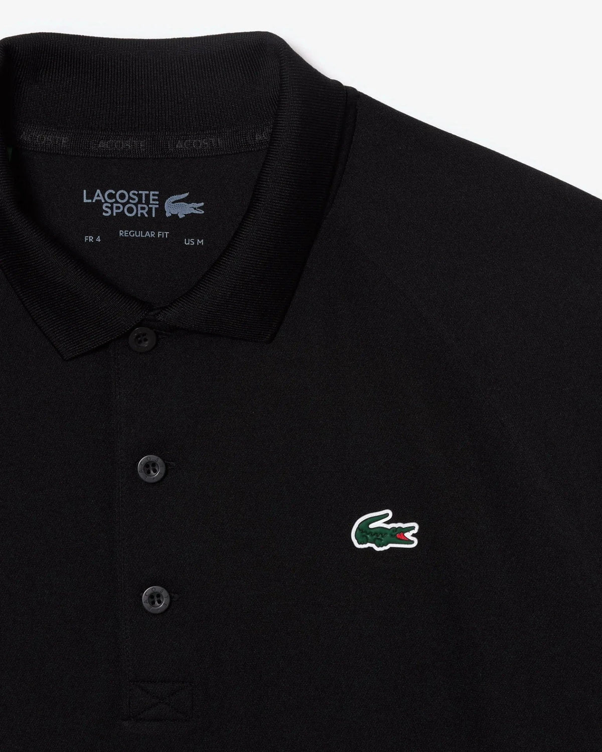 Polo Lacoste Core Raglan - camiseta polo negra
