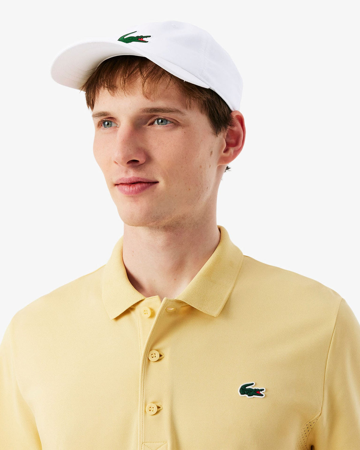 Gorra Lacoste Lacoste Novak Djokovic - blanca