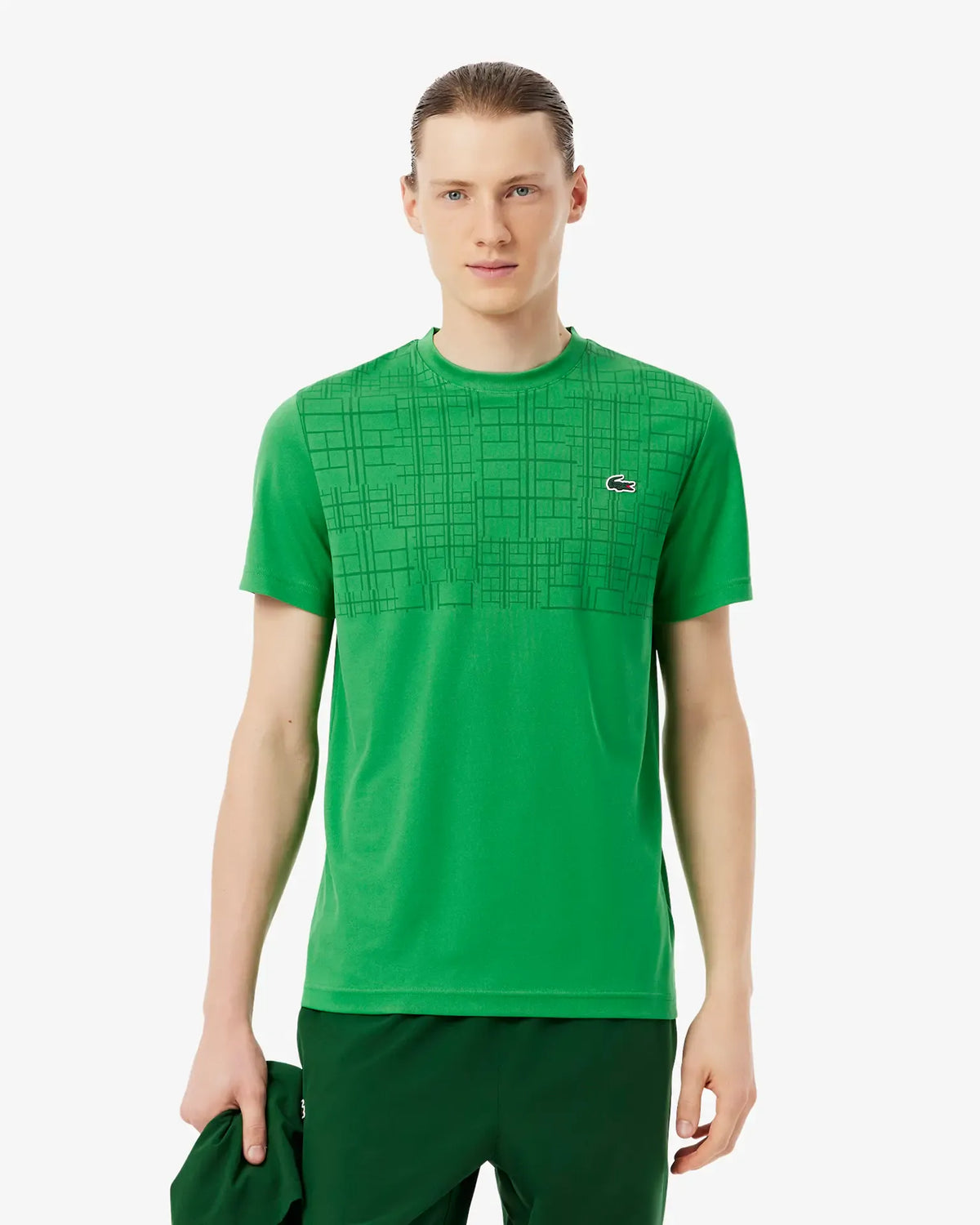 Lacoste Lacoste Novak Djokovic Fan T-Shirt - Green T-Shirt