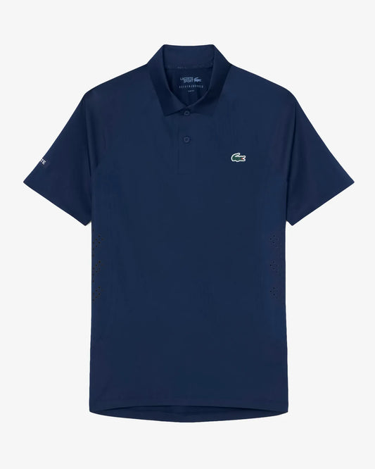 Lacoste Lacoste Novak Djokovic On-Court Polo - Navy Polo Shirt