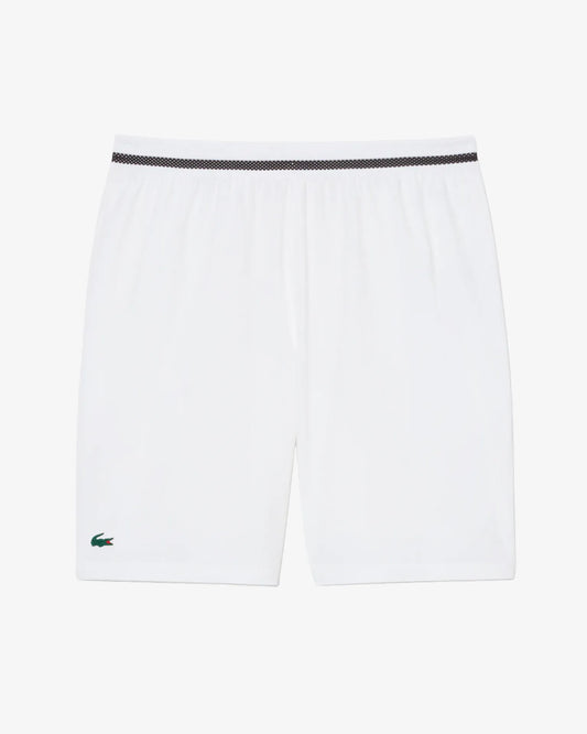 Lacoste Lacoste Novak Djokovic Short (WMB) - White/Buffalo Shorts