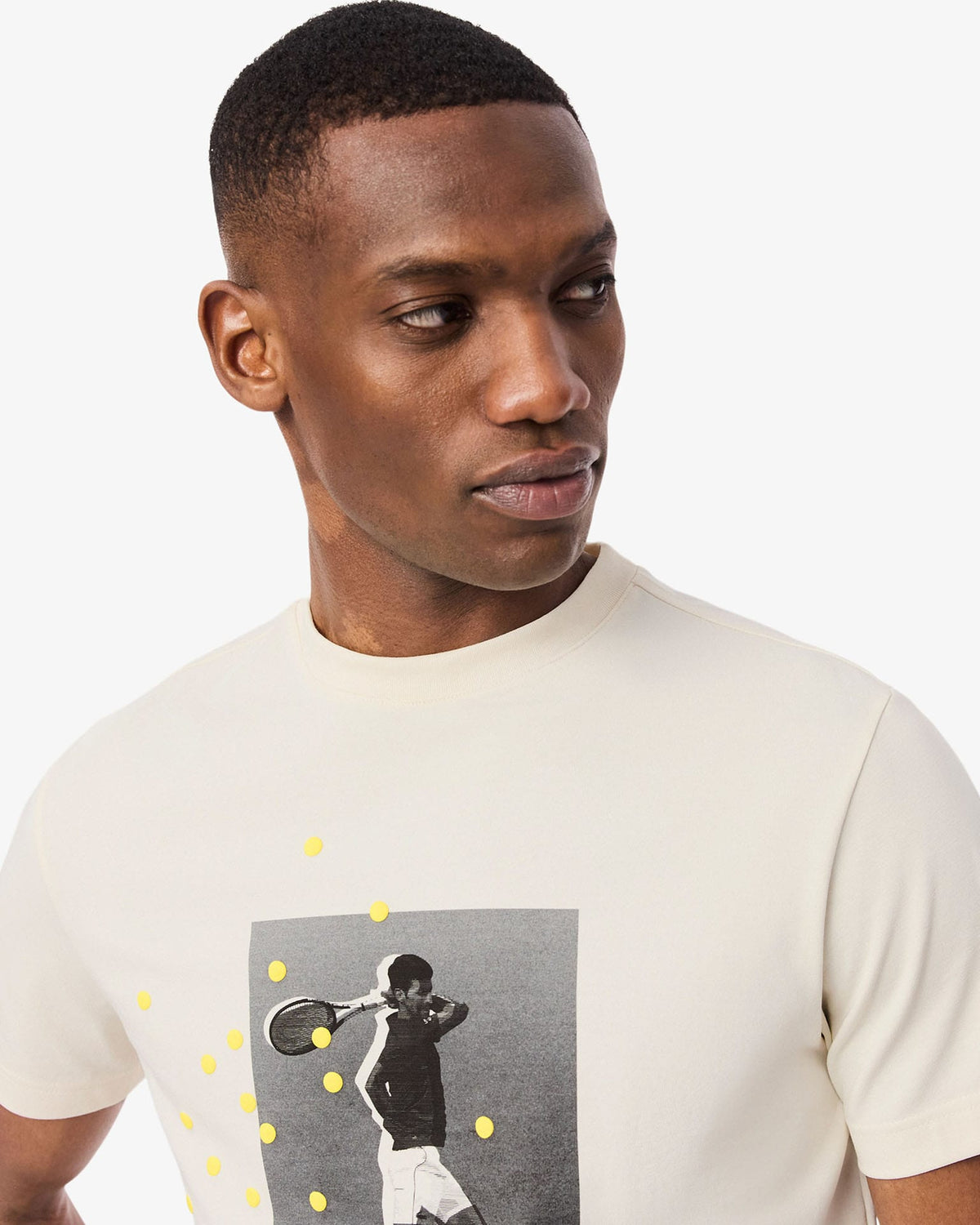Lacoste Lacoste Novak Djokovic Signature T-shirt - T-shirt Lapland