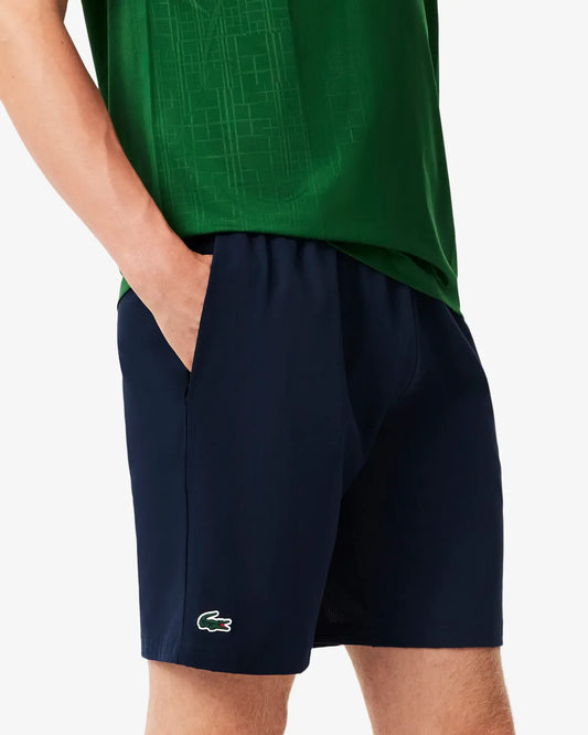 Lacoste Lacoste Novak Djokovic Tec Woven Short - Navy Shorts