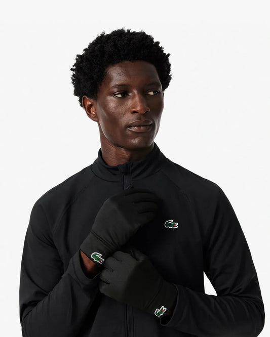 Lacoste Lacoste Polar Fleece Reflective Crocodile Gloves Gloves