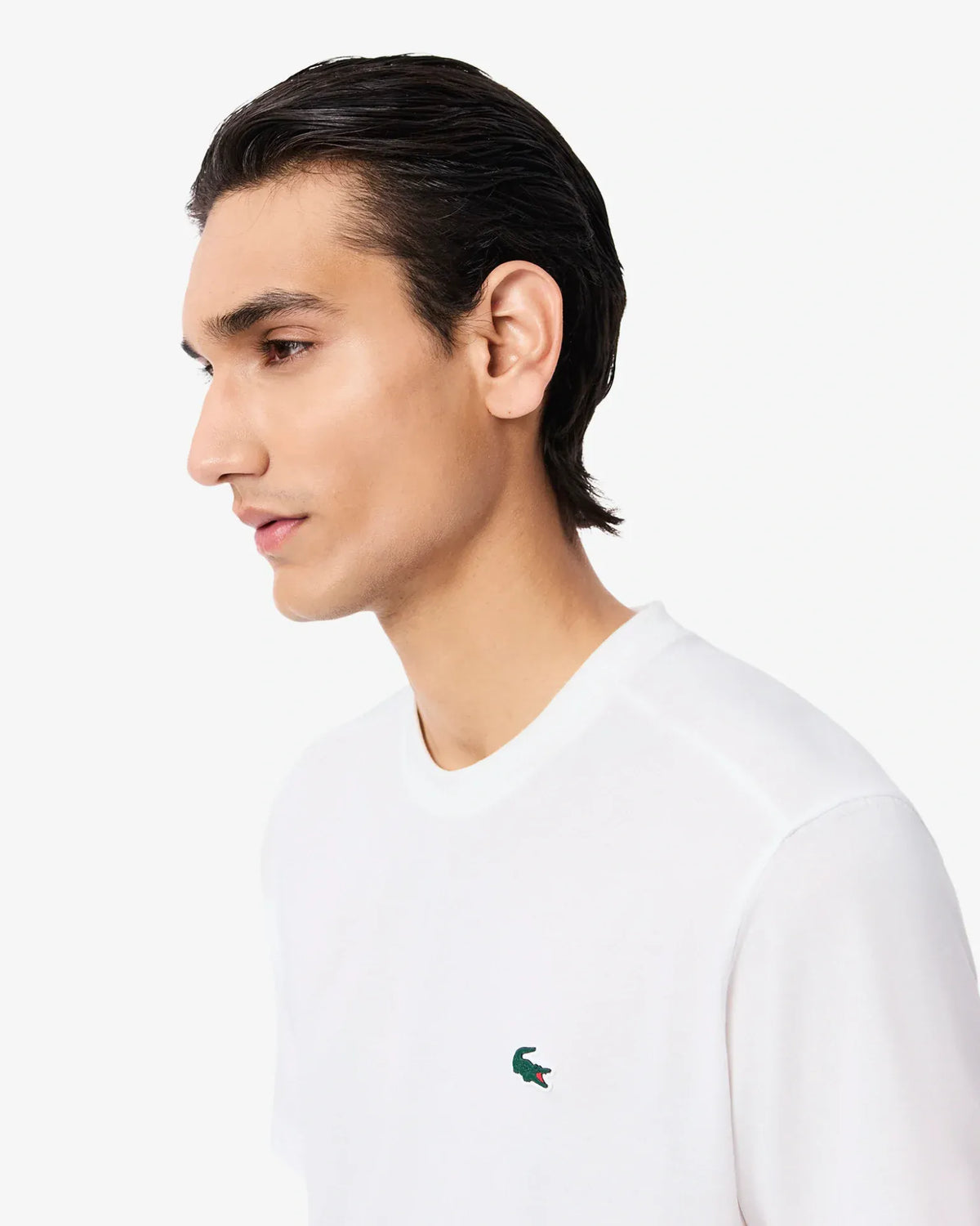 T-shirt classique Lacoste en polycoton - T-shirt blanc