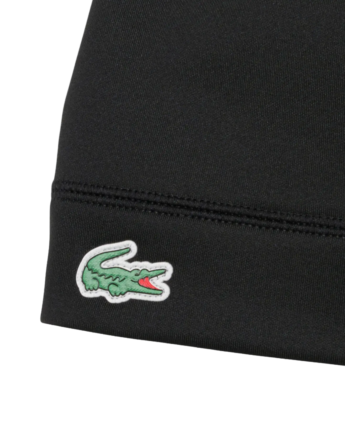 Lacoste Lacoste Reflective Crocodile Fleece Lined Sport Beanie - Black Beanie