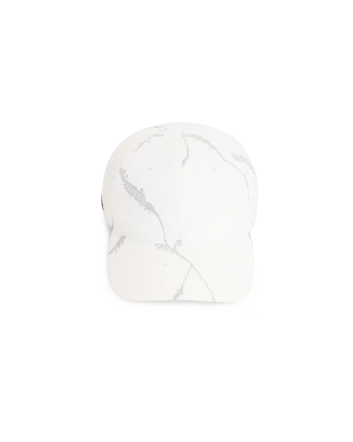 Lacoste Lacoste Reflective Print Tennis Cap - White Cap