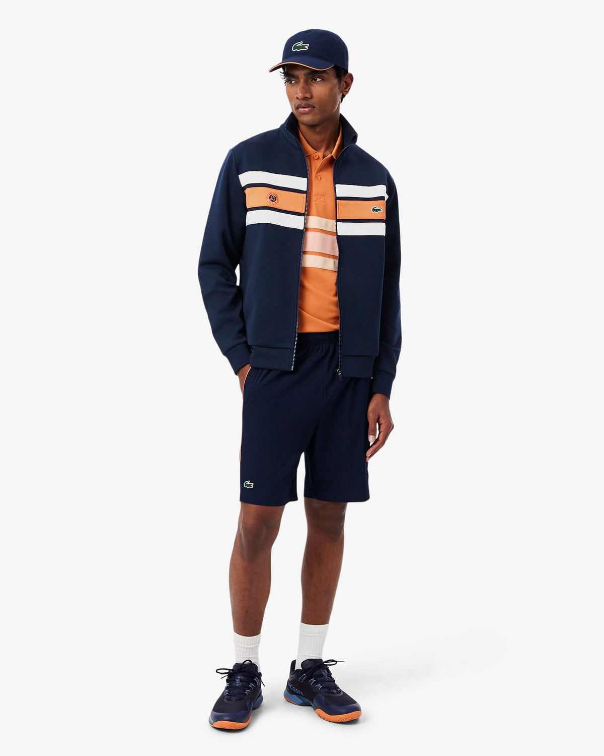 Lacoste Lacoste Roland-Garros Official Jacket - Navy/Blossom Jacket