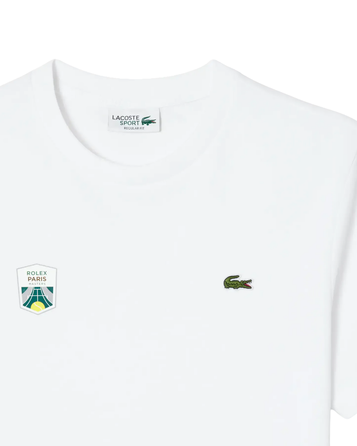 Lacoste Lacoste Rolex Paris Masters Edition T-shirt - White T-Shirt