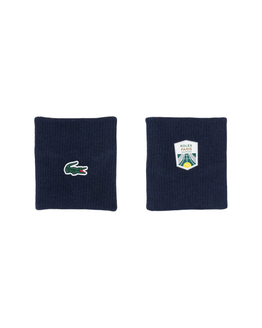 Lacoste Lacoste Rolex Paris Masters Edition Wristbands - Navy Blue Wristband