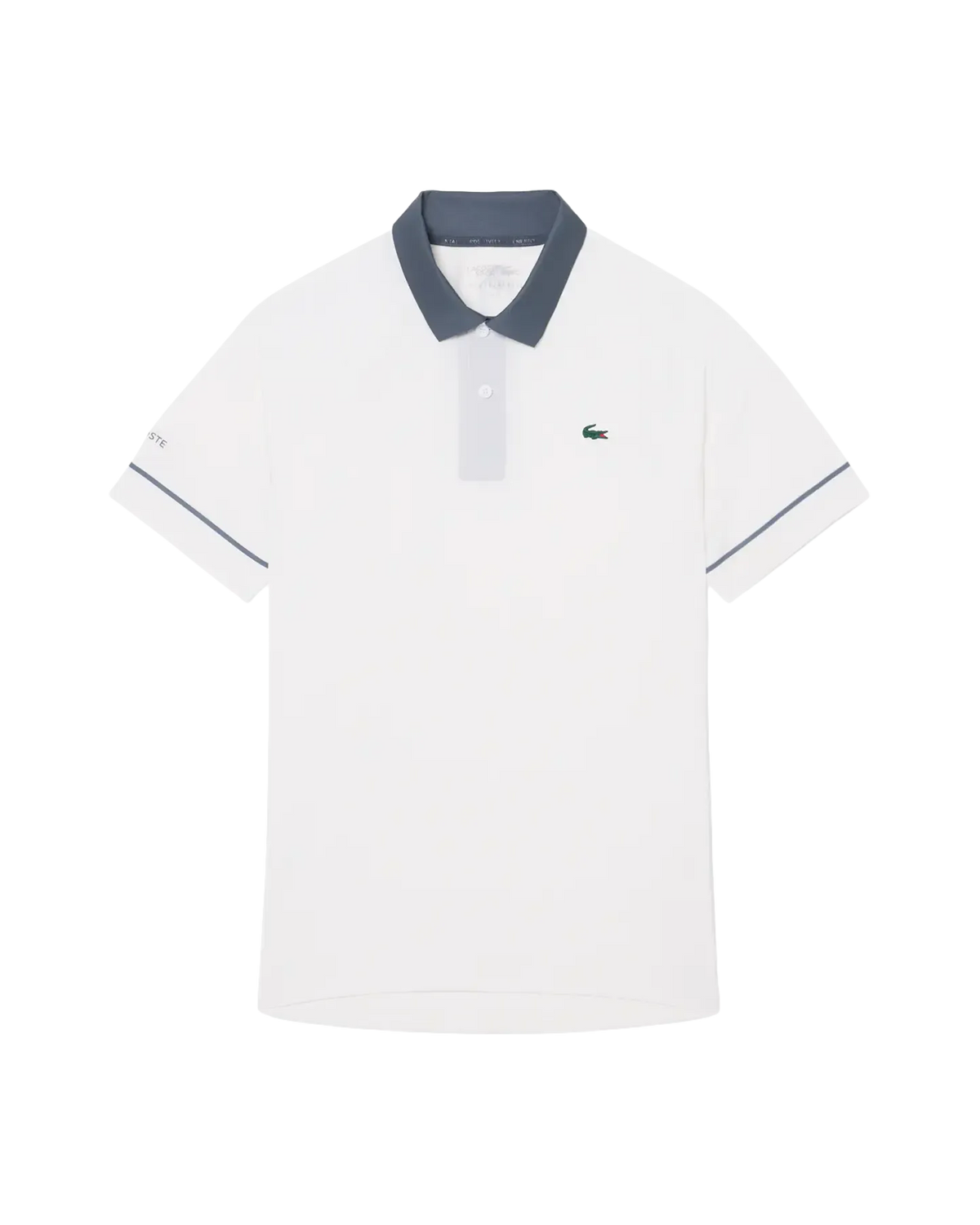 Lacoste Lacoste Slim Fit Tennis x Novak Djokovic On-Court Polo - Flour Polo Shirt