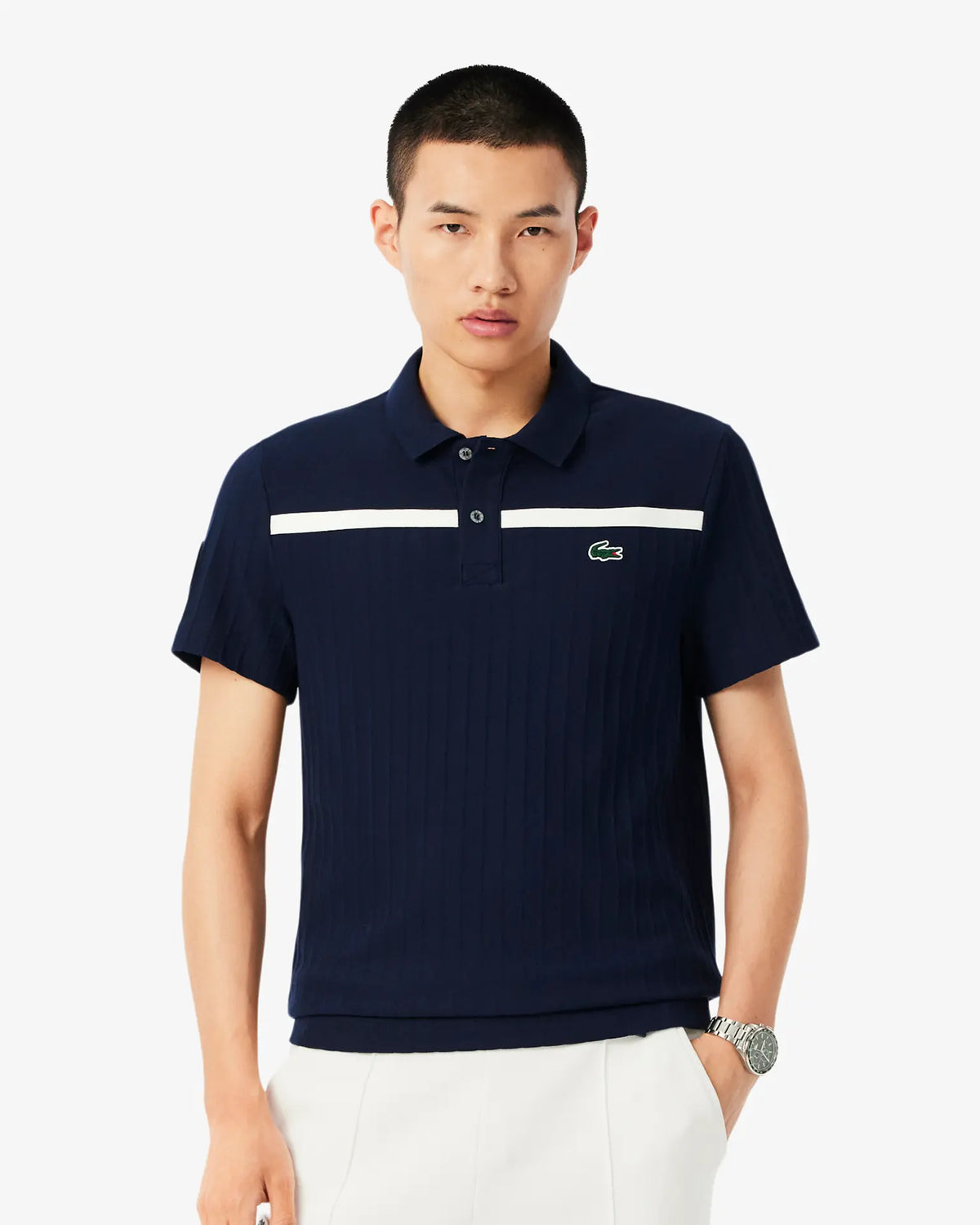 Lacoste Lacoste Tennis Heritage Polo - Navy Polo Shirt