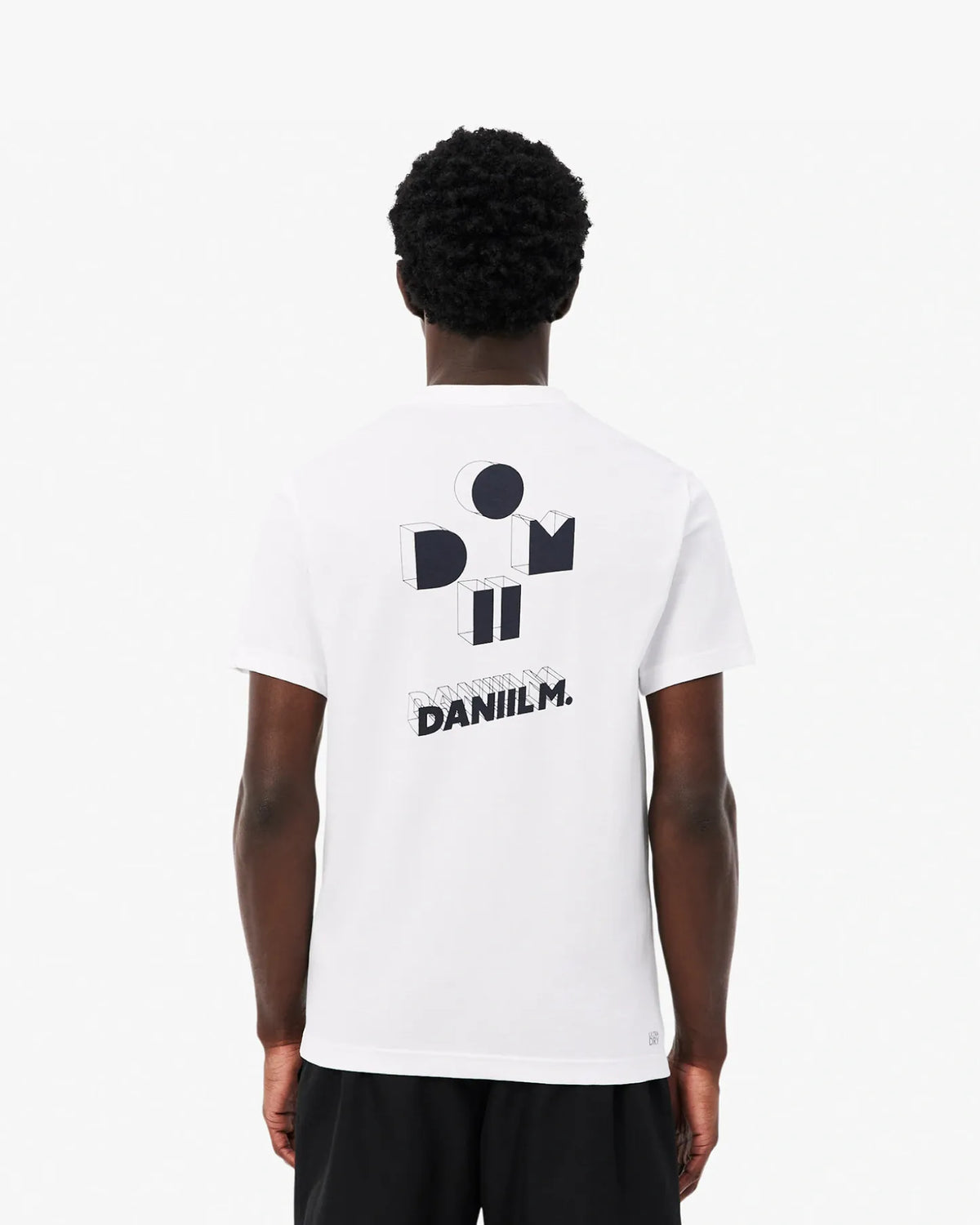 Lacoste Lacoste Ultra Dry Daniil Medvedev T-shirt - White T-Shirt