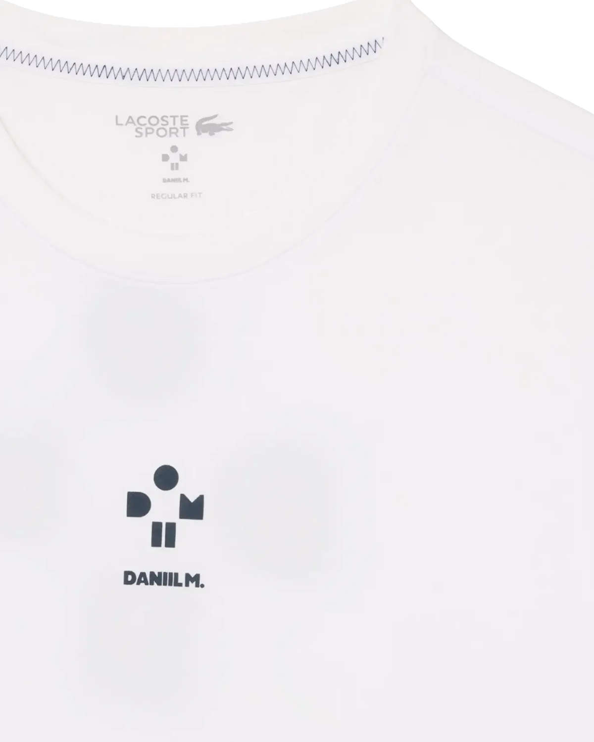 Lacoste Lacoste Ultra Dry Daniil Medvedev T-shirt - White T-Shirt