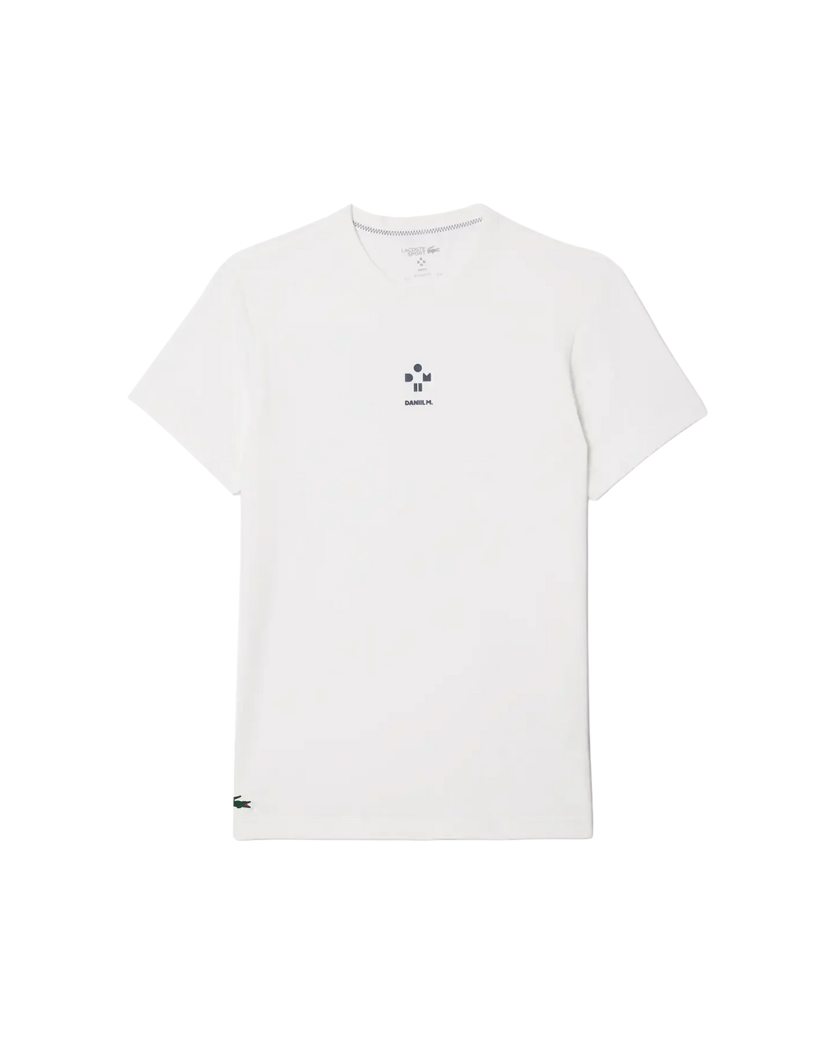 Lacoste Lacoste Ultra Dry Daniil Medvedev T-shirt - White T-Shirt