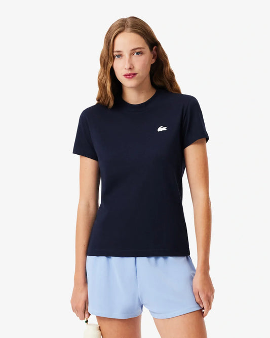 Lacoste Lacoste Womens Classic T-Shirt - Navy T-Shirt 8