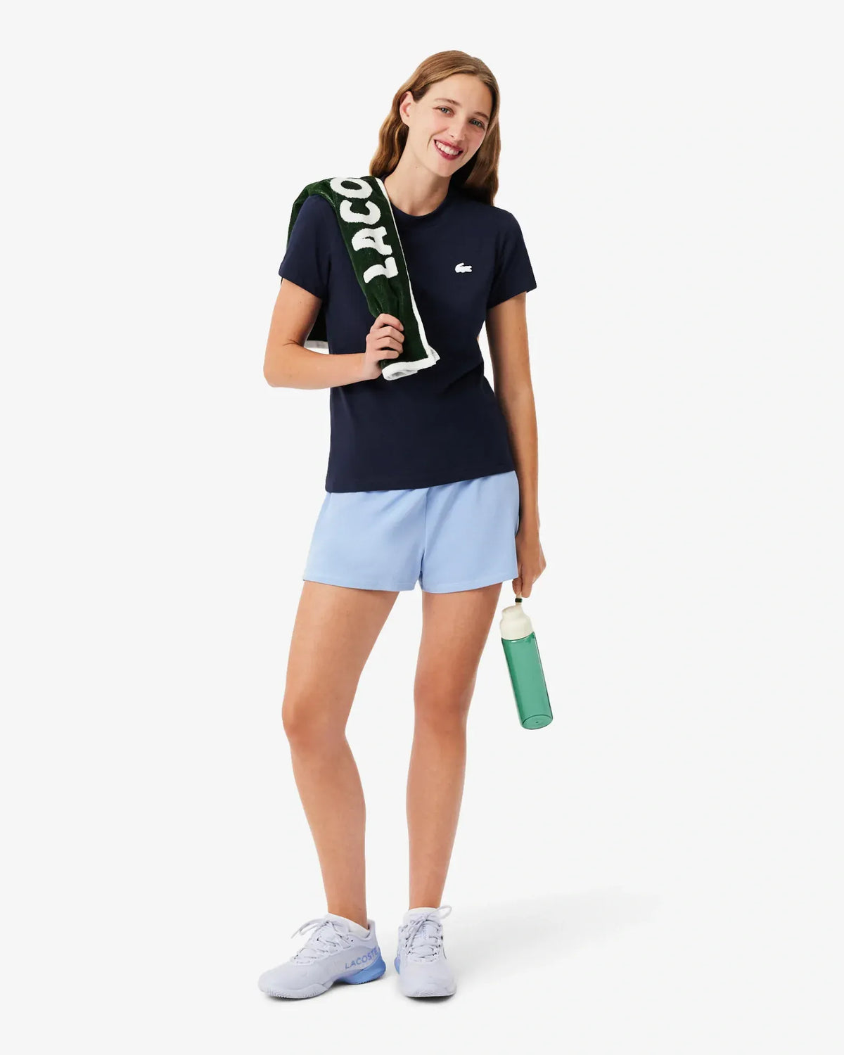 Lacoste Lacoste Damen Classic T-Shirt - Marineblaues T-Shirt 8