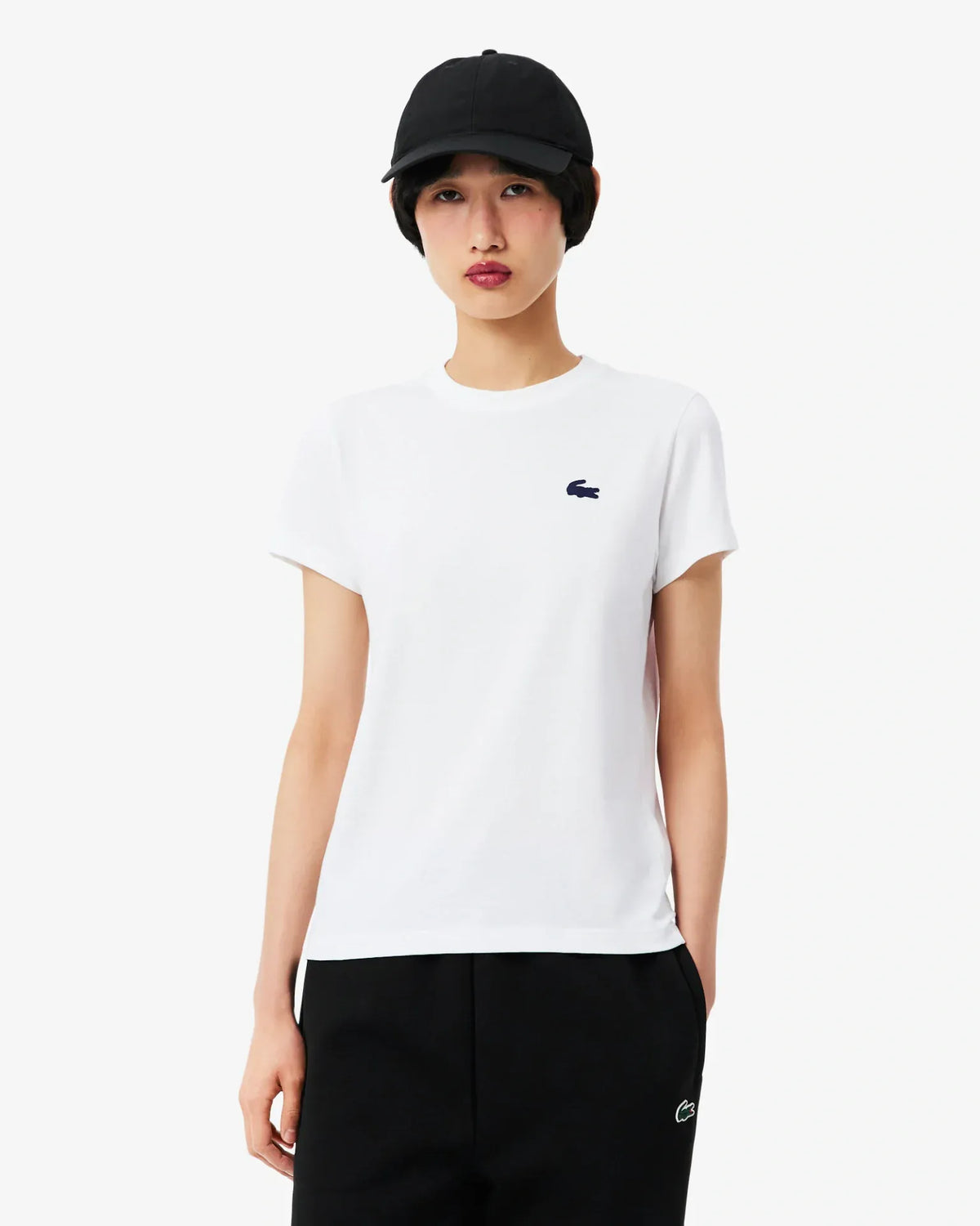 Lacoste Lacoste Camiseta Clássica Feminina - Camiseta Branca 8