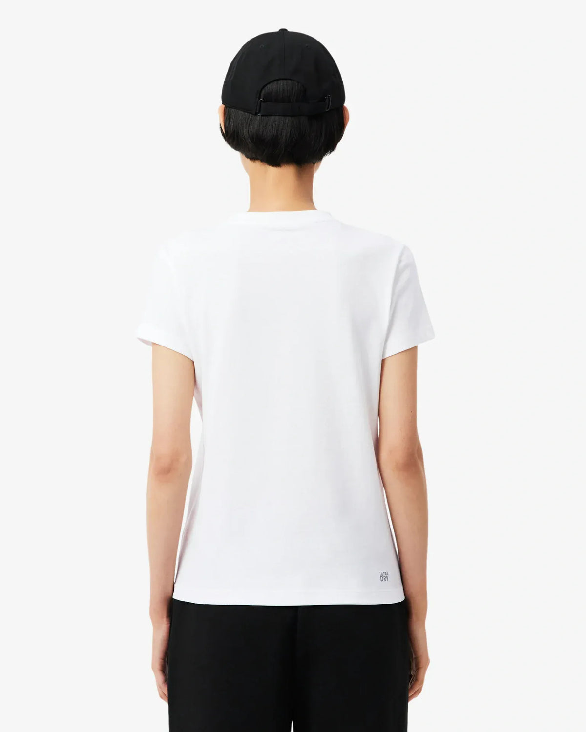 Lacoste Camiseta Clássica Feminina - Camiseta Branca 8