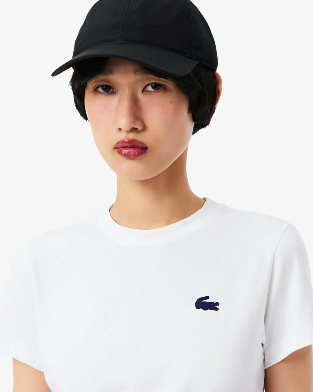 Lacoste Lacoste Camiseta Clássica Feminina - Camiseta Branca 8