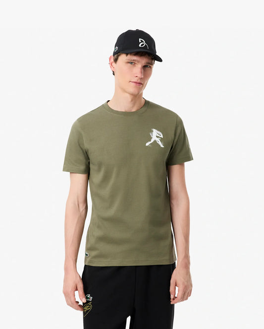 Lacoste Lacoste x Novak Djokovic T-shirt and Cap - Khaki Cap