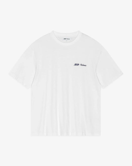 Palmes ATP Palmes Logo T-Shirt - White T-Shirt